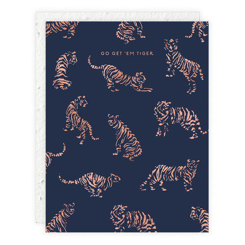 Seedlings Go Get 'Em Tiger Card