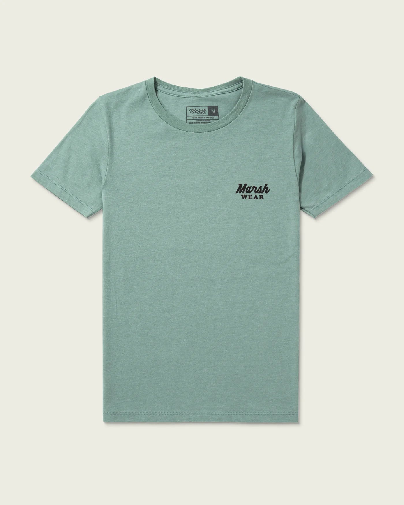 Marsh Wear Youth Heritage Wood Duck Tee- Agate Heather
