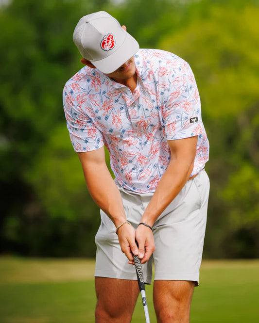 Waggle Men's ClawDad Polo