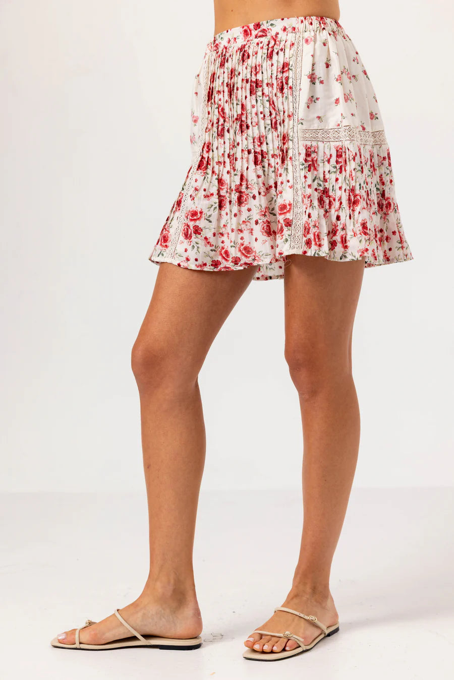 We are Sundays Pintucked Mini Camari Skirt