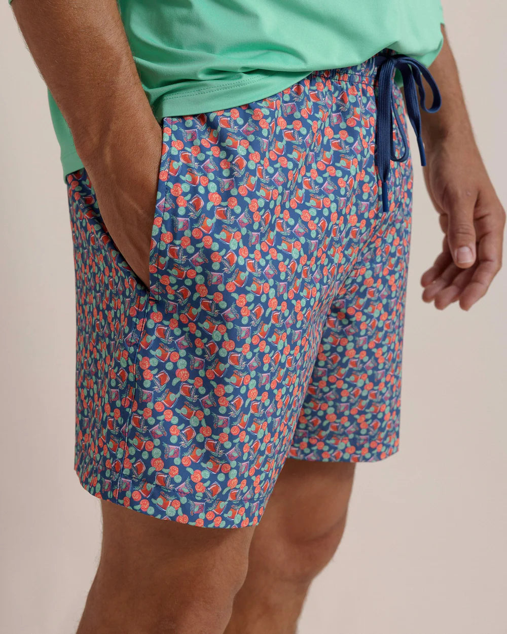 Southern Tide Men’s Paloma Paradise Swim Trunk