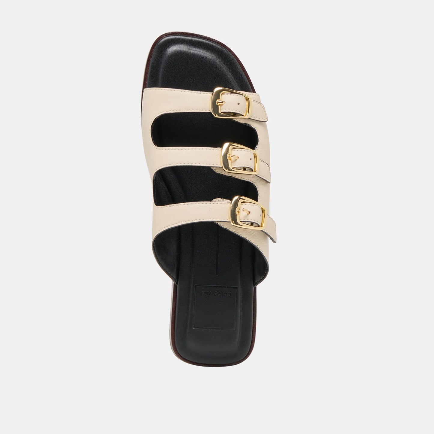 Dolce Vita Fin Sandals Bone Leather