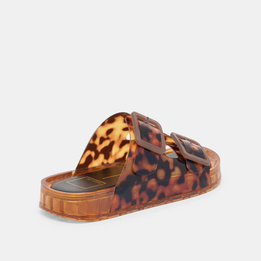 Dolce Vita Julio Sandals Tortoise Vinyl