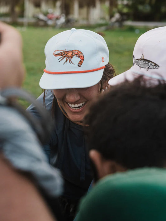 Duck Camp Gulf Shrimp Hat- Ice Water