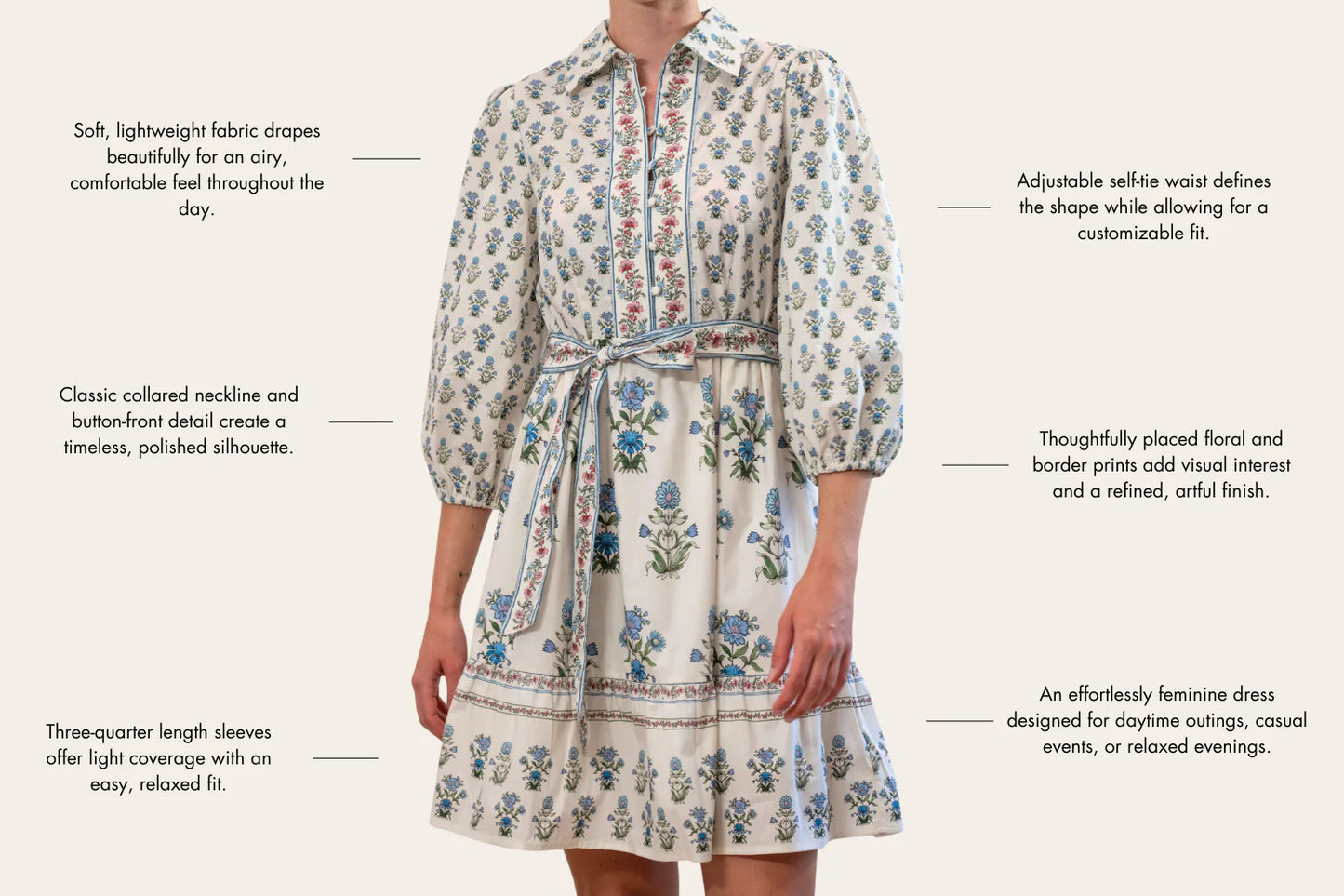 Hermoza Halle Mini Dress In Party On The Prairie