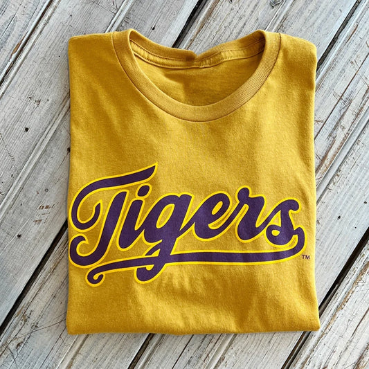 Nola Mercantile LSU Tigers Script Crop
