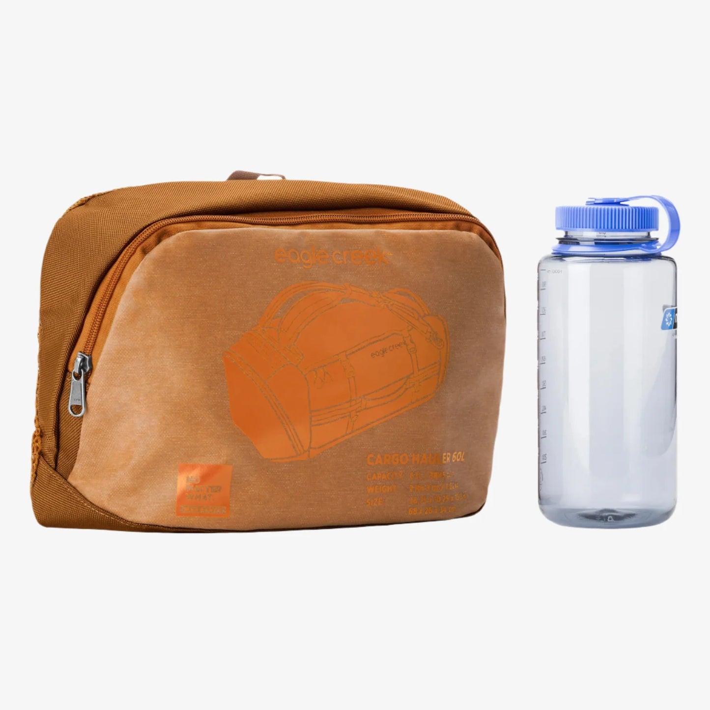 Eagle Creek Cargo Hauler 60L Duffel Bag- Iron Orange