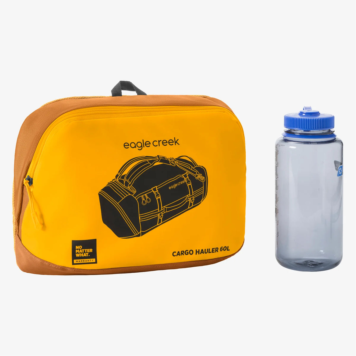 Cargo Hauler 60L Duffel Bag -Citrus Orange