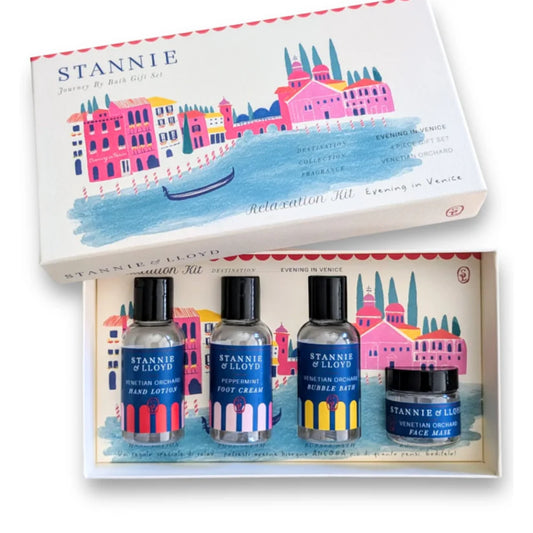 Stannie And Lloyd Journey By Bath-Relaxation Kit-Venice