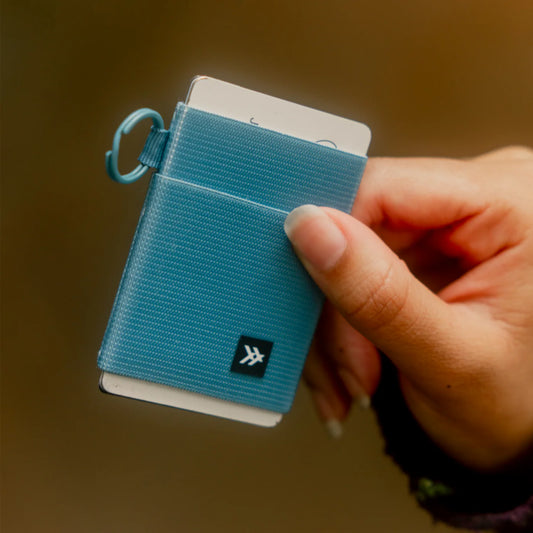 Thread Wallets Surf Blue Elastic Wallet