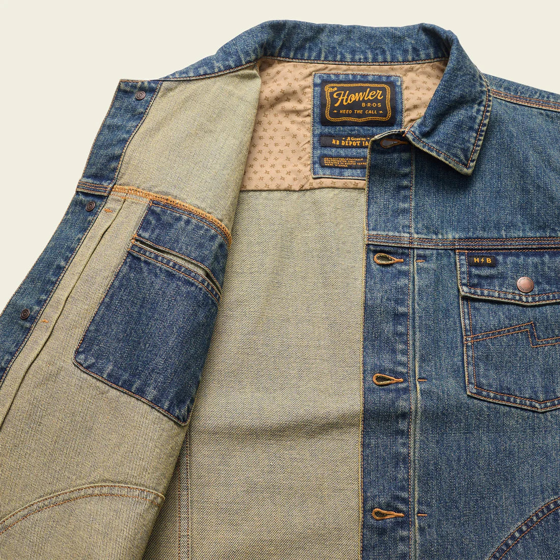 Howler Bros Denim Depop Jacket