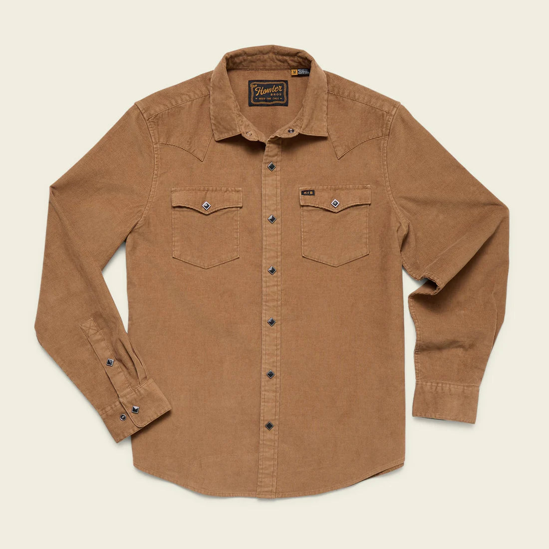 Howler Bros Banning Corduroy Snap Shirt