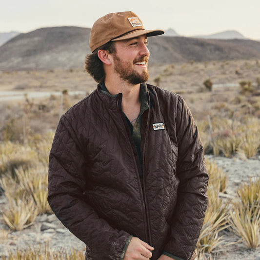 Howler Brothers Voltage Quilted Jacket- Bark