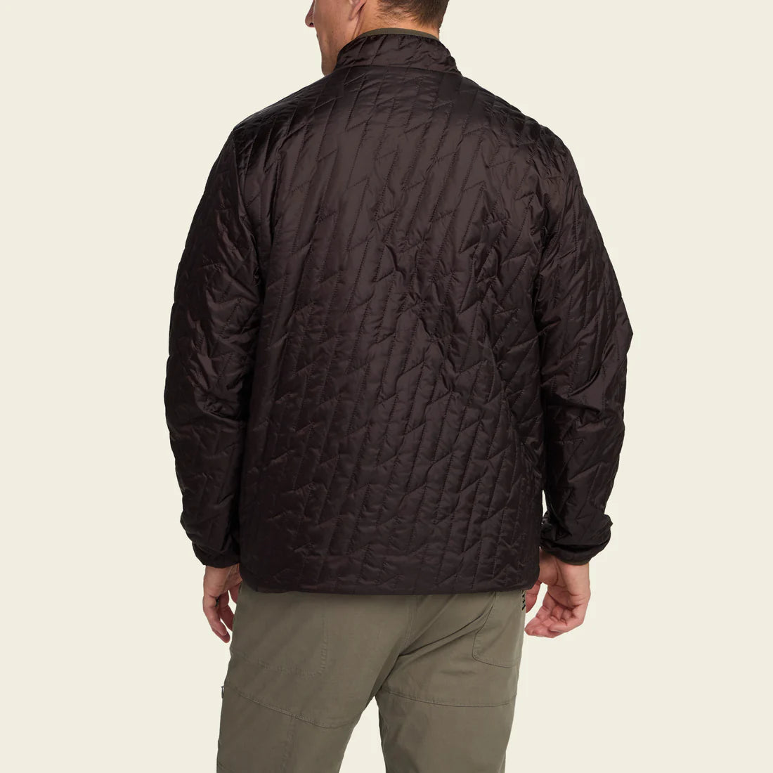 Howler Brothers Voltage Quilted Jacket- Bark