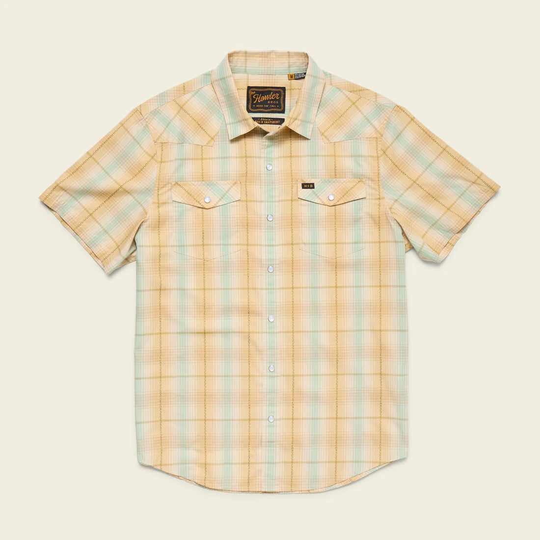 Howler Bros H Bar B Snap Shirt- Prairie Plaid