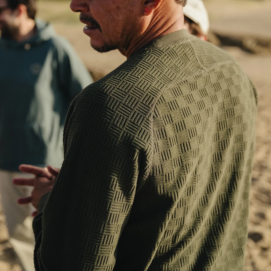 Howler Bros. Eleos Fleece Crewneck - Army