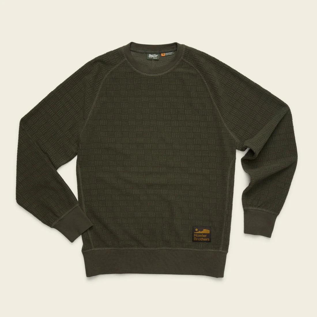 Howler Bros. Eleos Fleece Crewneck - Army
