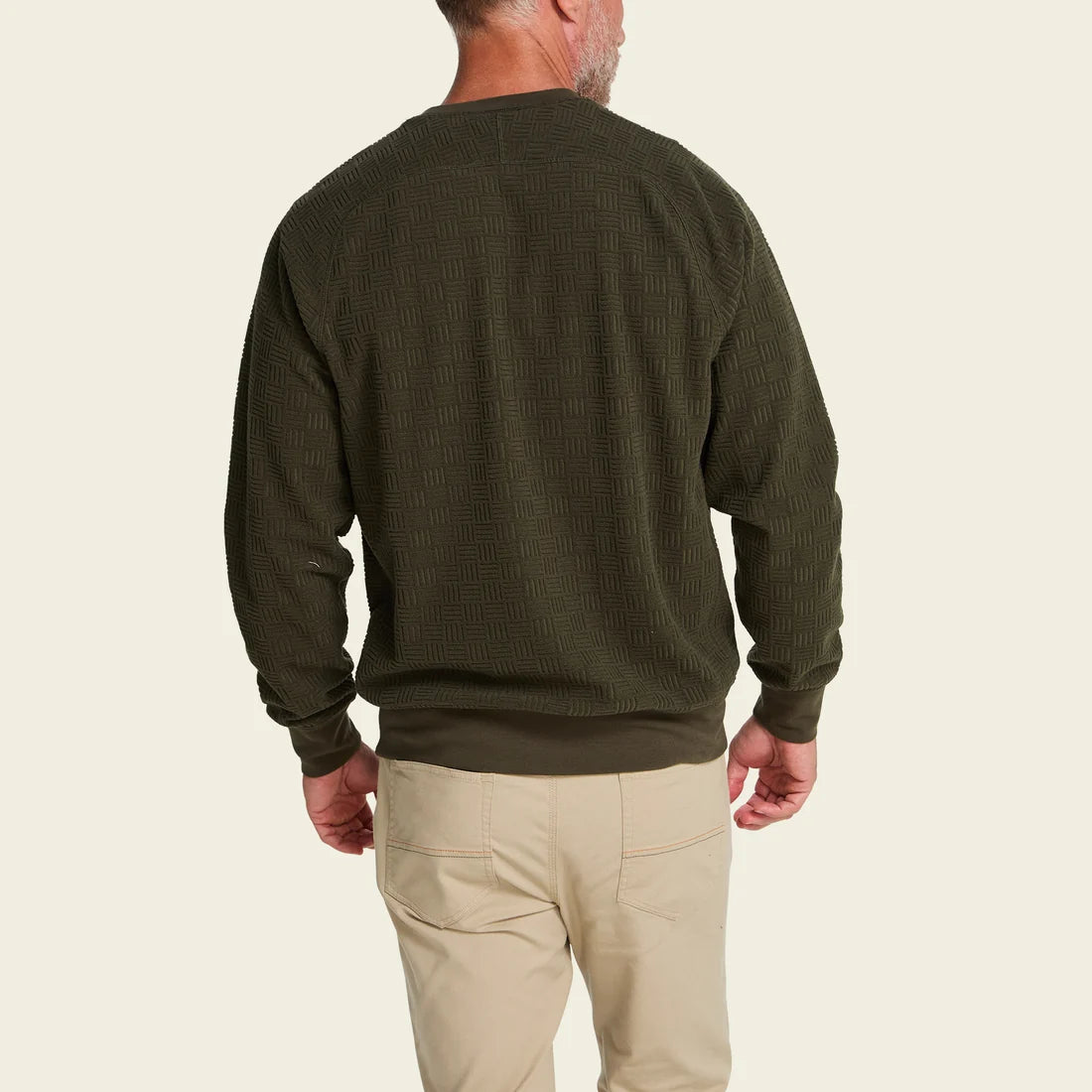 Howler Bros. Eleos Fleece Crewneck - Army