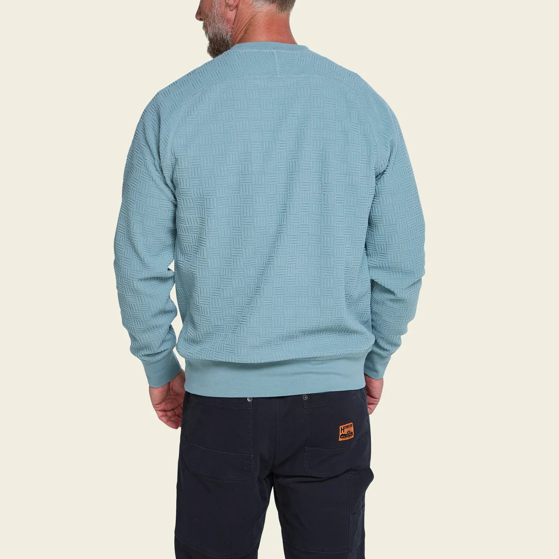 Howler Bros. Eleos Fleece Crewneck- Iron Blue