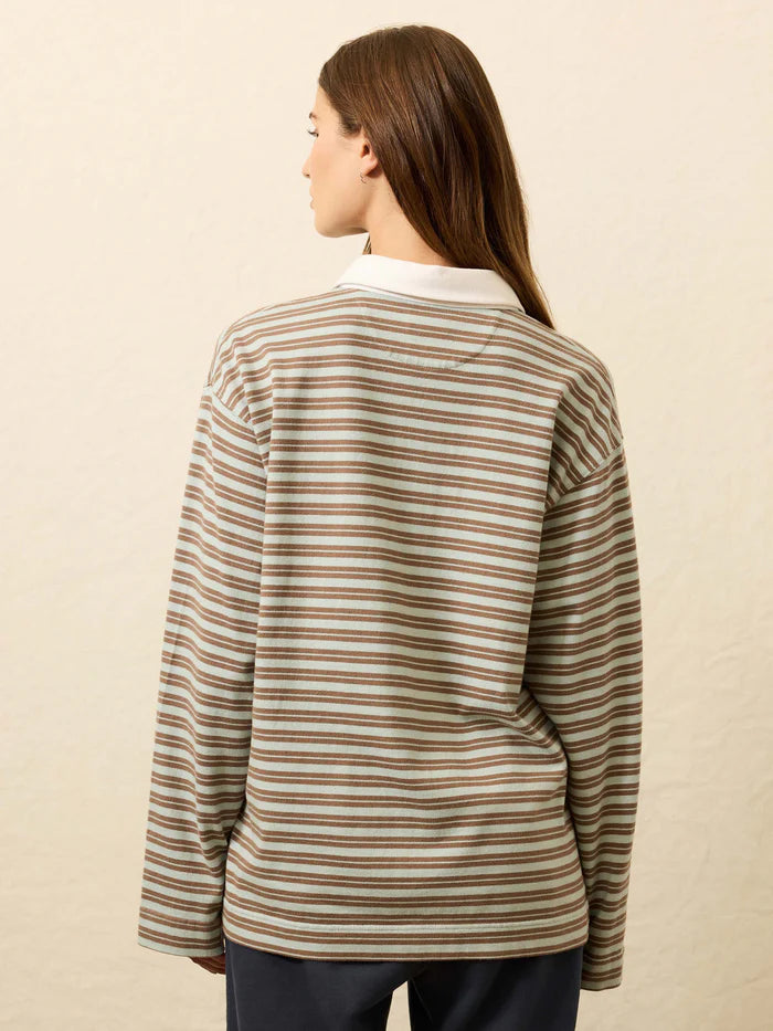 Faherty Hometown Rugby - Lakeshore Bay Stripe