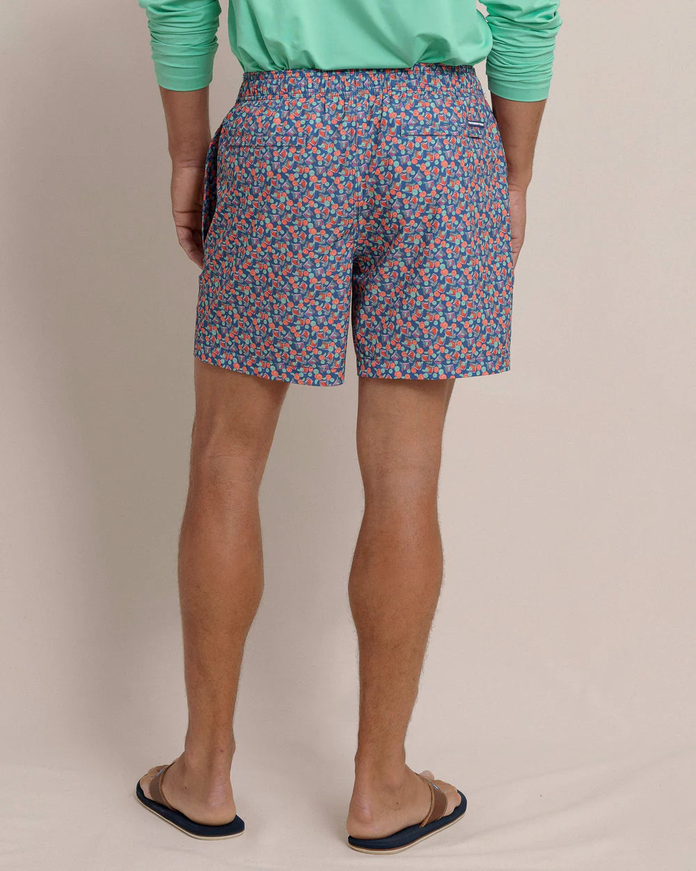 Southern Tide Men’s Paloma Paradise Swim Trunk