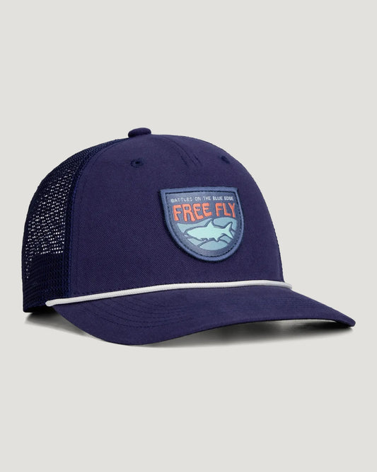 Free Fly Men's Blue Edge Trucker Hat