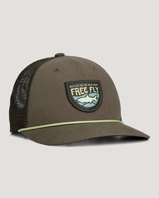 Free Fly Men's Blue Edge Trucker Hat