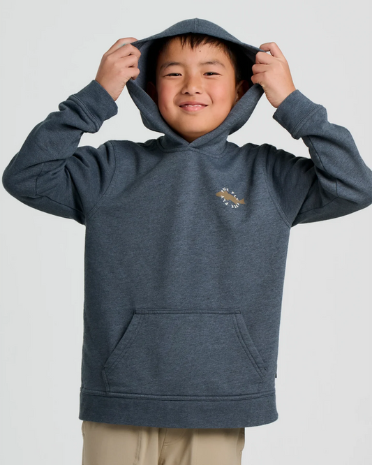 Free Fly Youth Camo Redfish Fleece Hoodie