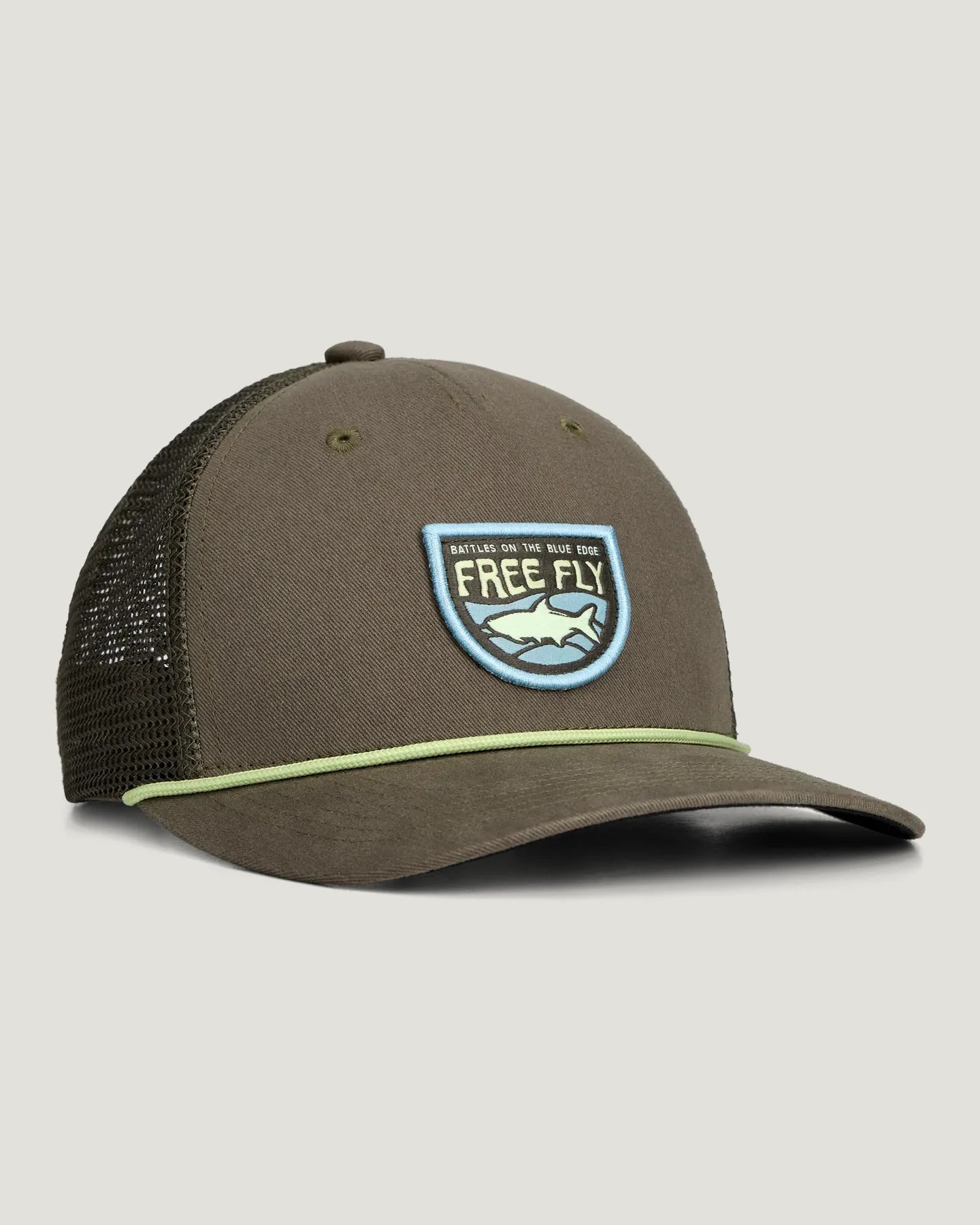 Free Fly Youth Blue Edge Trucker Hat