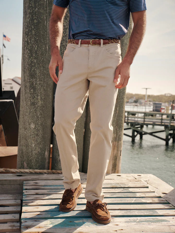 Fair Harbor Men's Horizon Stretch 5 Pocket Pant