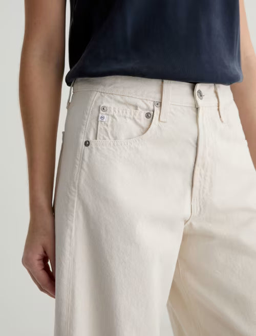 AG Women's Hattie Crop High-Rise Barrel