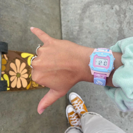 Freestyle Shark Mini Clip Watch-Trippy Turtle