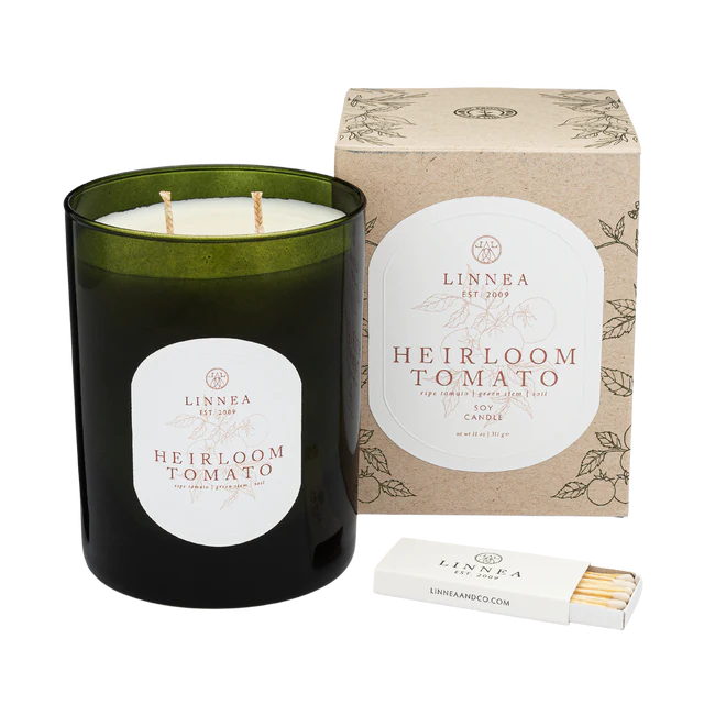 Linnea Heirloom Tomato Boxed Candle