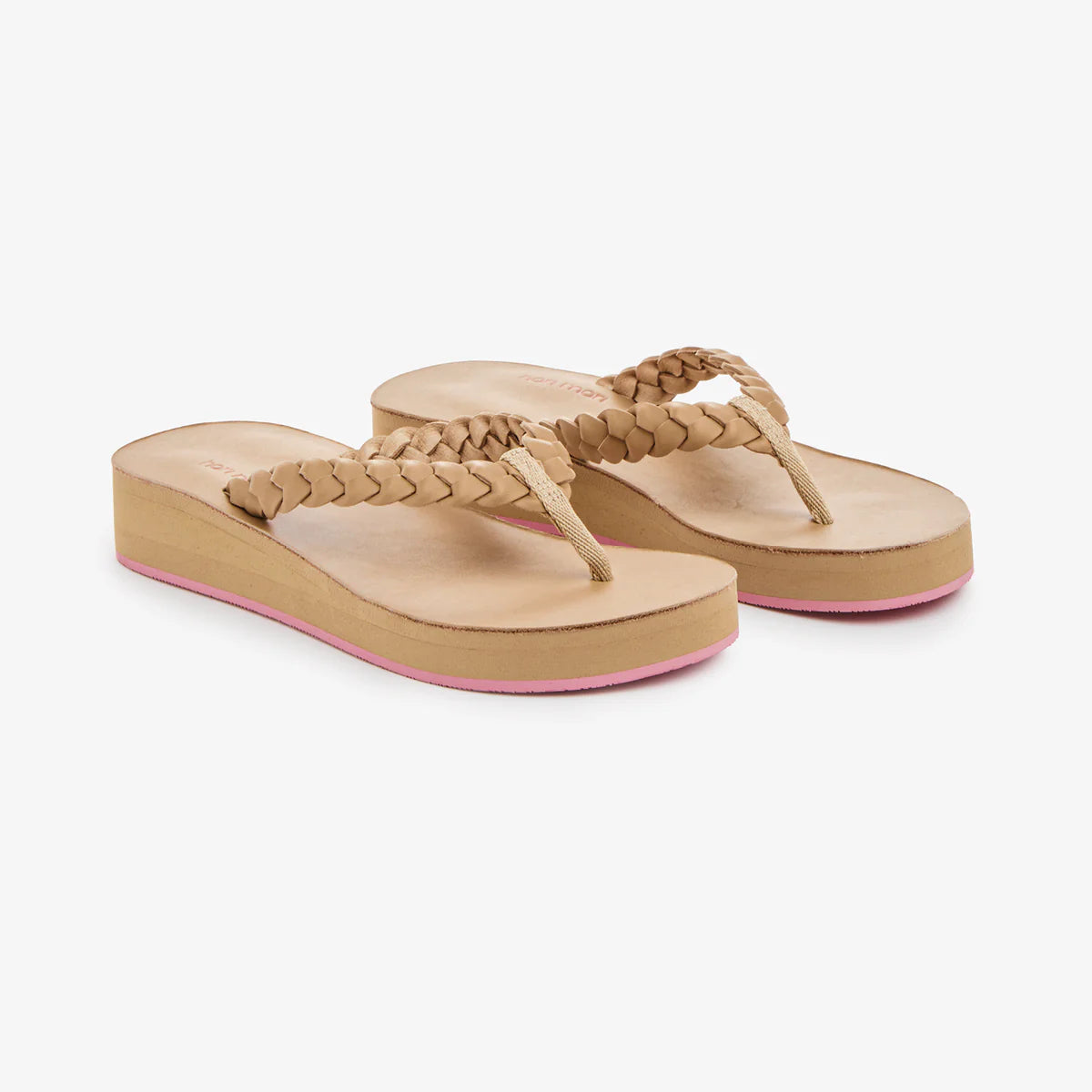 Hari Mari Women’s Meadows Braided Platform Flip Flops