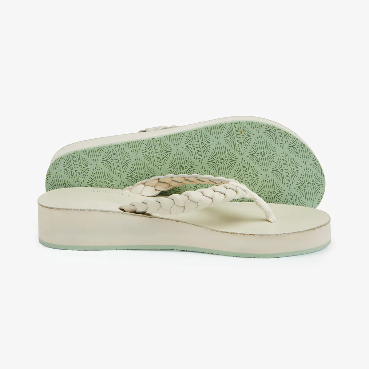 Hari Mari Women’s Meadows Braided Platform Flip Flops