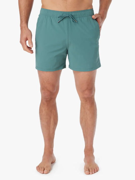 Fair Harbor Men's Bungalow Trunk- Seapine