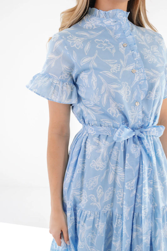 J.Marie Janey Button Up Midi Dress
