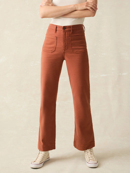 Faherty Stretch Terry Patch Pocket Pant