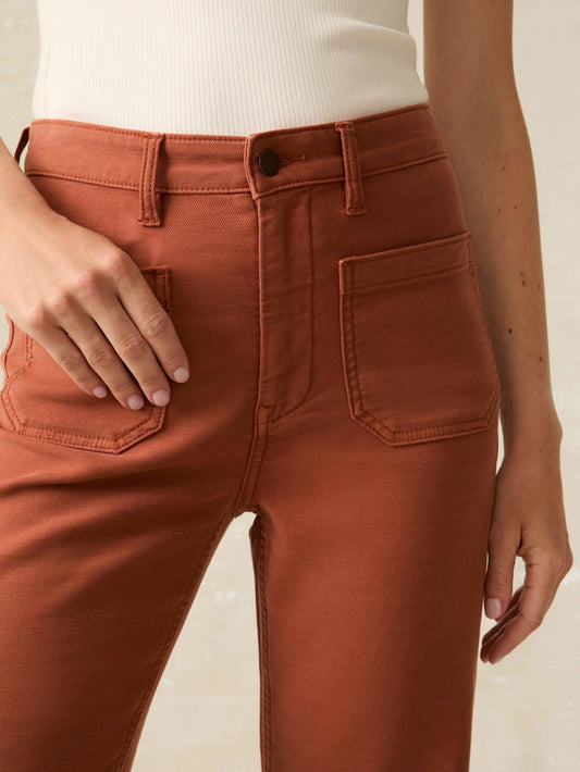 Faherty Stretch Terry Patch Pocket Pant