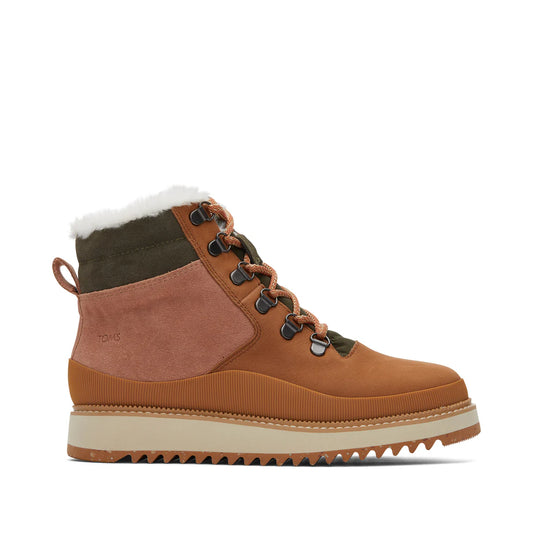 Toms Womens Mojave Water Resistant Leather Boot