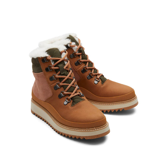 Toms Womens Mojave Water Resistant Leather Boot