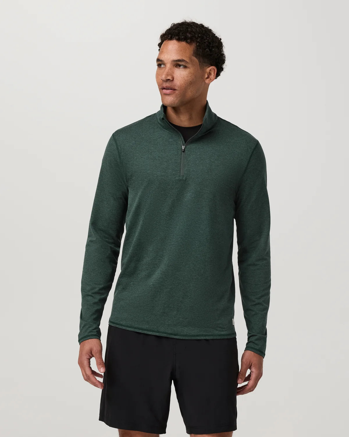 Vuori Ponto 1/2 Zip Mock Neck