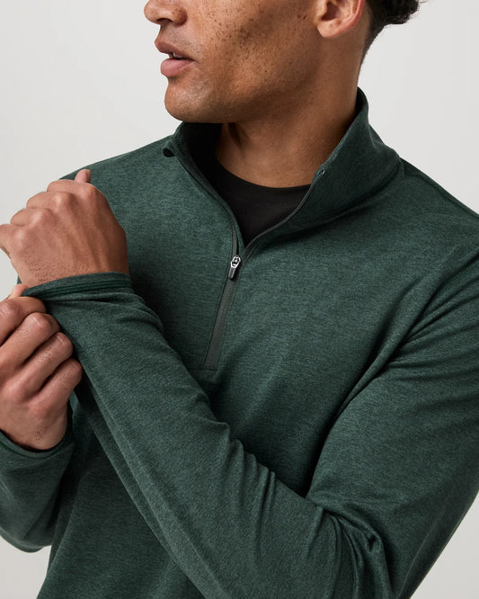 Vuori Ponto 1/2 Zip Mock Neck