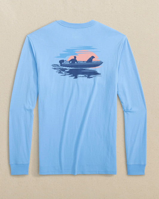 Southern Tide Men's Long Sleeve Sunset Tee
