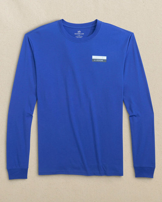 Southern Tide Men's Long Sleeve Marine Boats Tee