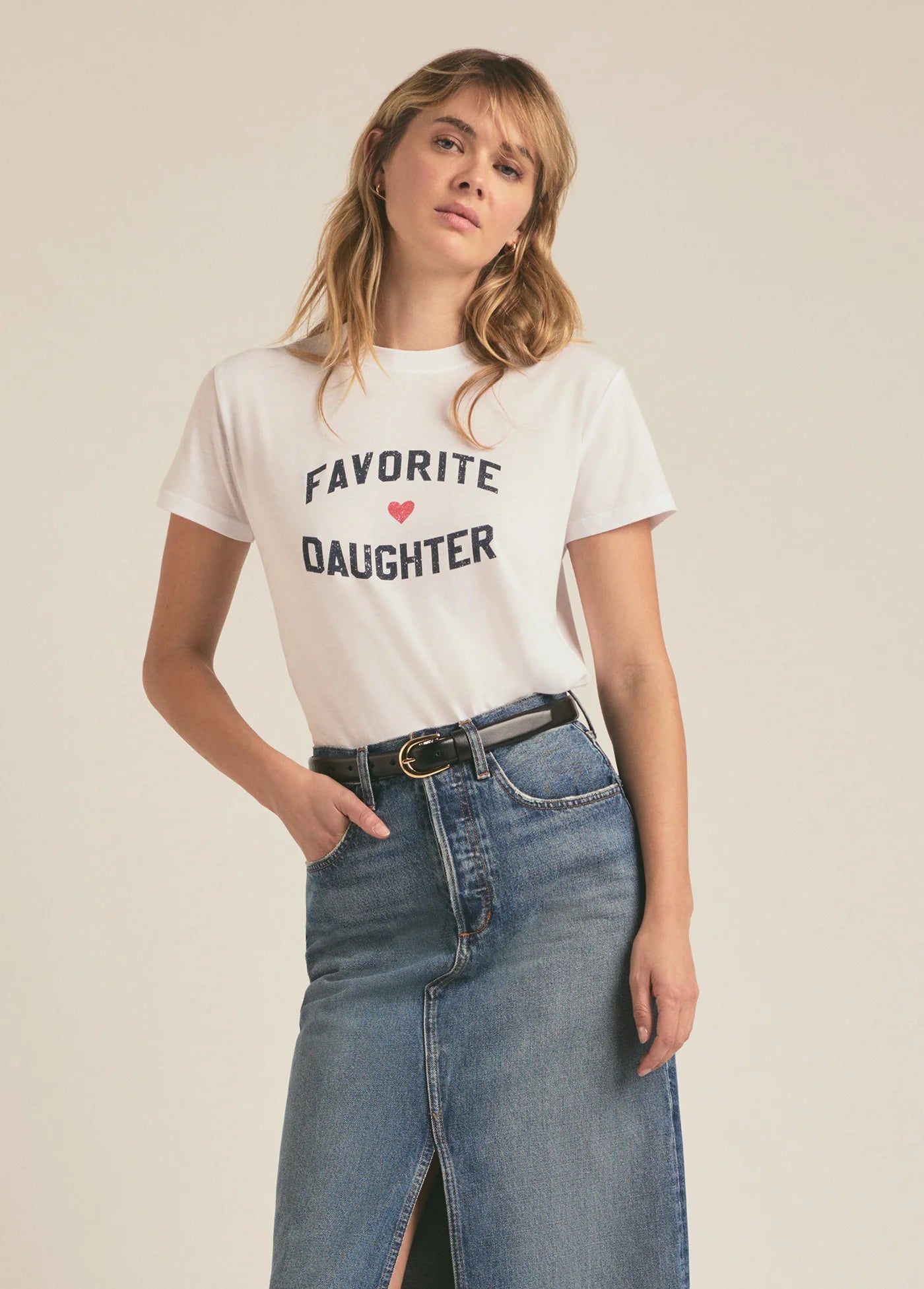 Favorite Daughter- Favorite Daughter Heart Tee