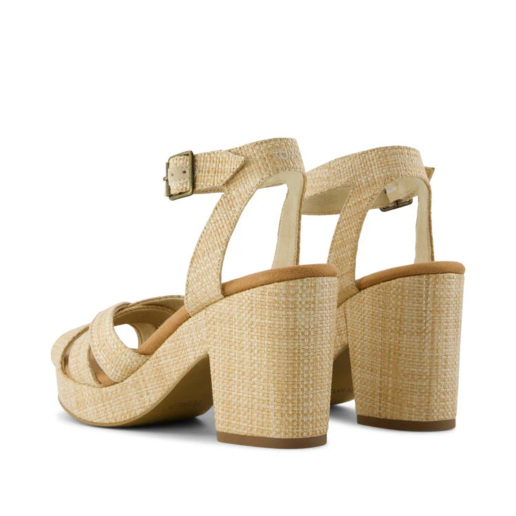 Tom Women’s Majorca Rope Strappy Platform Sandal