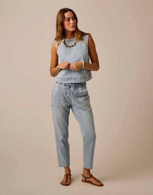 Carve Designs Zoe Lightweight Denim Pant