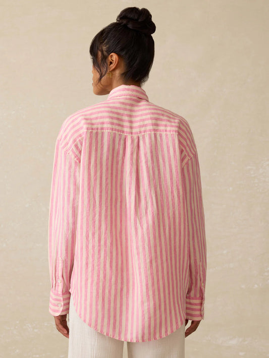 Faherty Women's Laguna Linen Relaxed Shirt
