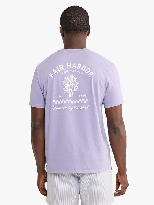 Fair Harbor Men's Saltaire Graphic Tee | Olive Tree